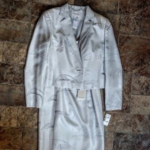 MONDI Two piece Silk Dress w/Jacket , NWT, 8 & 10